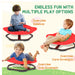 Sensory Spinning Chair Red Planet Shape | 360° Spinning Design and Non-Slip Base - Little and Giant Explorers AIYAPLAY