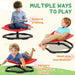 Sensory Spinning Chair in Red | Sit and Spin - Little and Giant Explorers AIYAPLAY