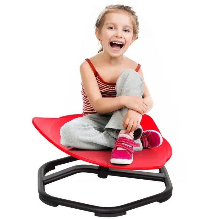 Sensory Spinning Chair in Red | Sit and Spin - Little and Giant Explorers AIYAPLAY