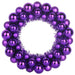 Set of 2 Christmas Ball Wreaths – Lilac | 33cm - Lightweight Festive Décor VIDAXL - Little and Giant Explorers vidaXL