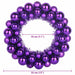 Set of 2 Christmas Ball Wreaths – Lilac | 33cm - Lightweight Festive Décor VIDAXL - Little and Giant Explorers vidaXL
