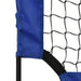 Set of 2 Foldable Football Goal Nets in Blue (183 x 90 x 90cm) - Little and Giant Explorers HOMCOM