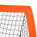 Set of 2 Foldable Football Goal Nets in Orange (183 x 90 x 90cm) - Little and Giant Explorers HOMCOM