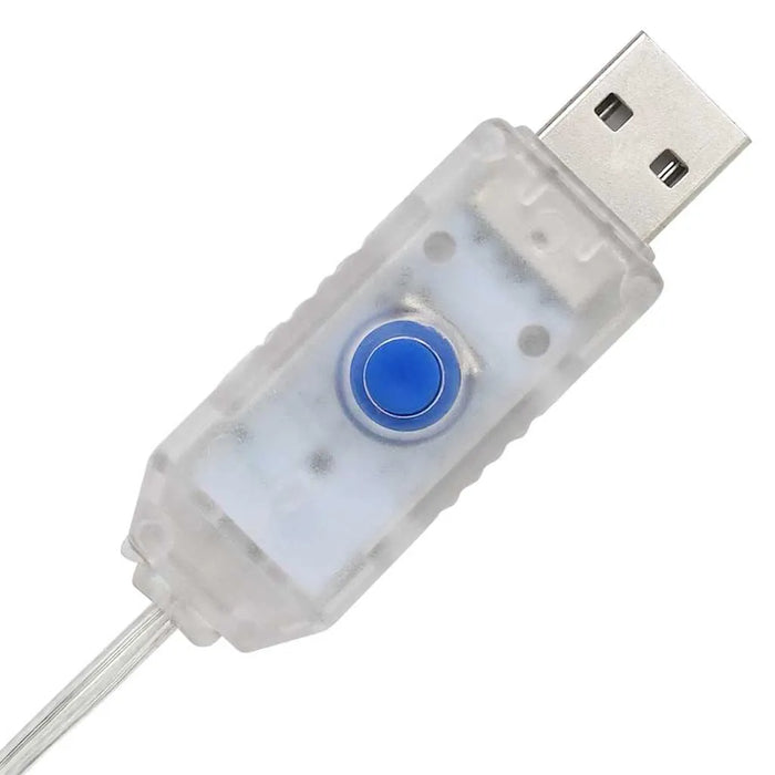 Set of 3 Acrylic Christmas Gift Box Decoration – Blue LED | 20cm - USB Powered VIDAXL - Little and Giant Explorers vidaXL