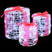 Set of 3 Acrylic Christmas Gift Box Decoration – Cold White LED | 20cm - USB Powered VIDAXL - Little and Giant Explorers vidaXL