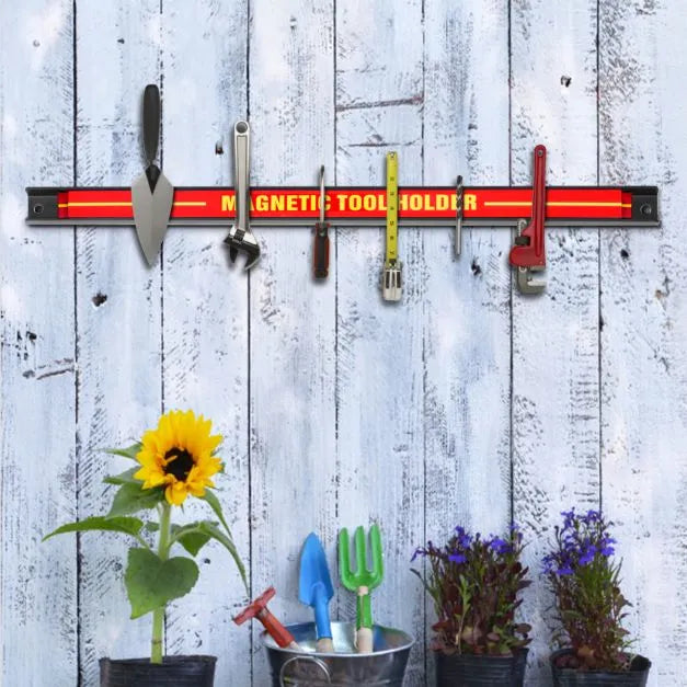 Magnetic Tool Strips Set 3-Piece | Heavy-Duty Workshop Organisation Solution - Little and Giant Explorers Costway