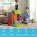 Seven-Piece Soft Play Set - Little and Giant Explorers HOMCOM