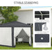 Shade Resistant Hexagon Gazebo in Dark Grey 4m - Little and Giant Explorers Outsunny