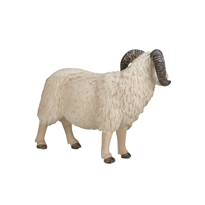 Sheep Ram Toy - Realistic Farm Animal Model | Educational Wildlife Figurine MOJO FUN - Little and Giant Explorers Mojo Fun