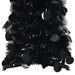 Shiny Pop-up Artificial Christmas Tree in Black 120cm - Little and Giant Explorers vidaXL