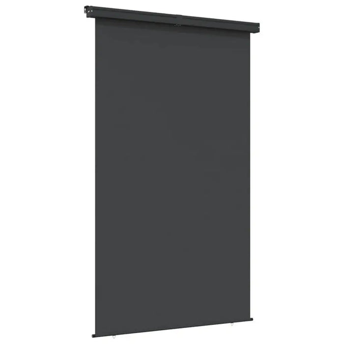 Black side awning 165x250cm with self-locking function, dual mount, plain background