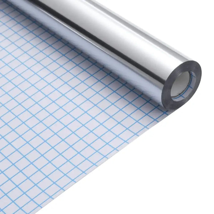 Furniture Sticker Self-Adhesive Silver (90 x 500cm) PET - Little and Giant Explorers vidaXL