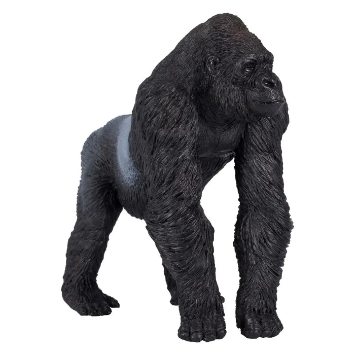 Silverback Male Gorilla Toy - Realistic Wildlife Model | Educational Wildlife Figurine MOJO FUN - Little and Giant Explorers MojoFun