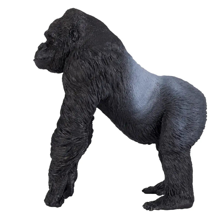 Silverback Male Gorilla Toy - Realistic Wildlife Model | Educational Wildlife Figurine MOJO FUN - Little and Giant Explorers MojoFun