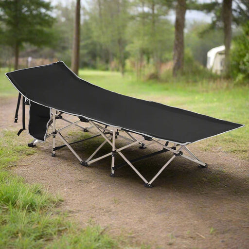 Single Portable Military Sleeping Bed - Little and Giant Explorers Outsunny