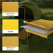 Single Self-Inflating Camping Mattress – Khaki | 65cm Wide Airbed with Sponge Padding OUTSUNNY - Little and Giant Explorers Outsunny