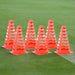 Six Football Cones - Little and Giant Explorers vidaXL