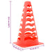 Six Football Cones - Little and Giant Explorers vidaXL