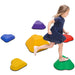 Six-Piece Kids Heart-Shaped Non-Slip Stackable River Stones - Little and Giant Explorers AIYAPLAY