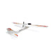 Sky King 750mm RC glider airplane with white body, red and yellow accents, on white background
