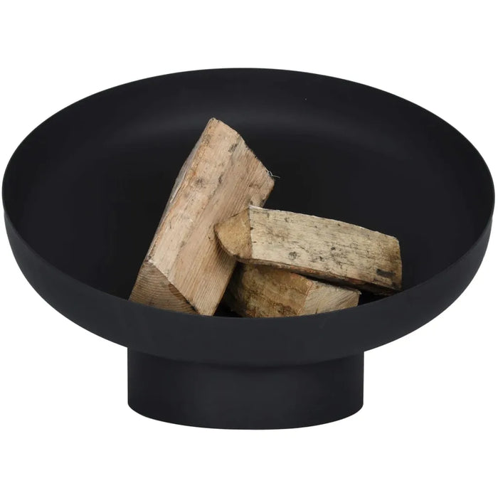 Sloping Fire Bowl in Black - Little and Giant Explorers Esschert Design