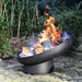 Sloping Fire Bowl in Black - Little and Giant Explorers Esschert Design