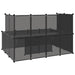 Small Animal Cage – Black | Modular Pet Playpen - Platform, Ladders and Wire Panels VIDAXL - Little and Giant Explorers vidaXL