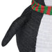 Decorative Christmas Snow Penguin Figure with LED Lights 120cm - Little and Giant Explorers vidaXL