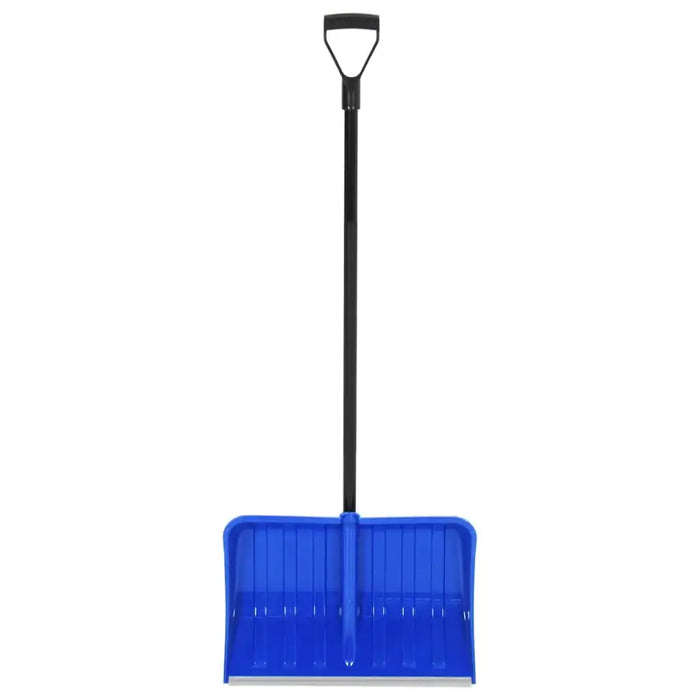 Snow Shovel Spade – 147cm Handle | Aluminium Edge - Blue Poly Scoop VIDAXL - Little and Giant Explorers vidaXL