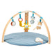 Soft Playmat with Wooden Arches | Felix and Leo Multi-Activity Baby Development Mat - Little and Giant Explorers Nattou