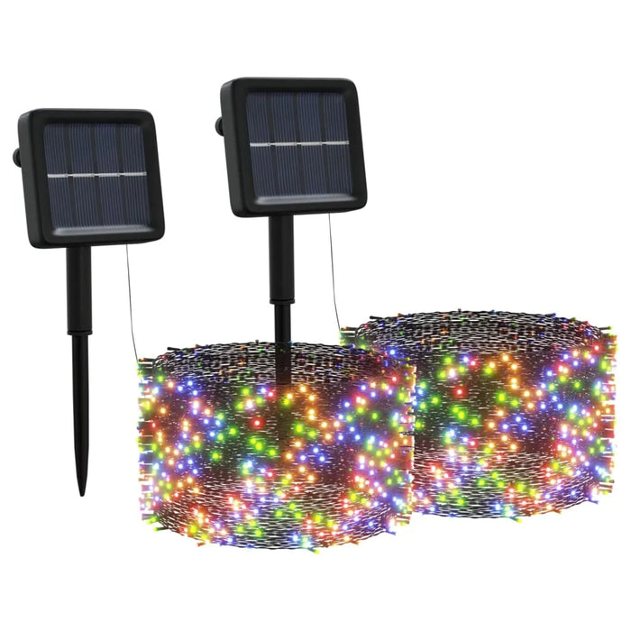 Solar Fairy Lights – 2 Pack | 400 LEDs, 8 Modes and Colourful VIDAXL - Little and Giant Explorers vidaXL