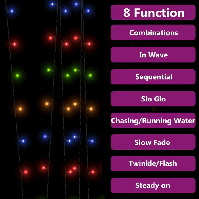 Solar Fairy Lights – 2 Pack | 400 LEDs, 8 Modes and Colourful VIDAXL - Little and Giant Explorers vidaXL