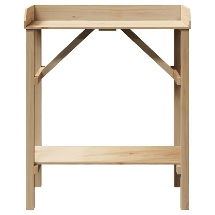 Solid Pine Wood Plant Stand – 90cm Height | Multi-Tier Display Shelf VIDAXL - Little and Giant Explorers vidaXL