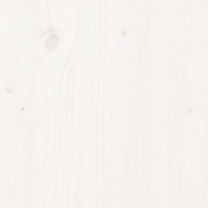 Solid pinewood panel in white showing wood grain and natural texture