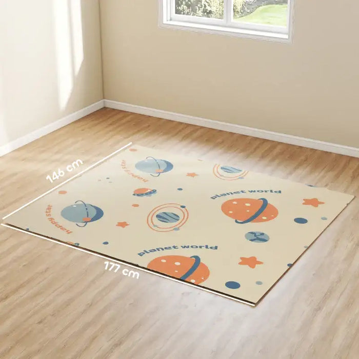 Space Baby Play Mat – Reversible Astronaut and Planet Design | Foldable 2.57㎡ Coverage AIYAPLAY - Little and Giant Explorers AIYAPLAY