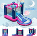 Space Themed Party Bounce House with Blower - Little and Giant Explorers Costway