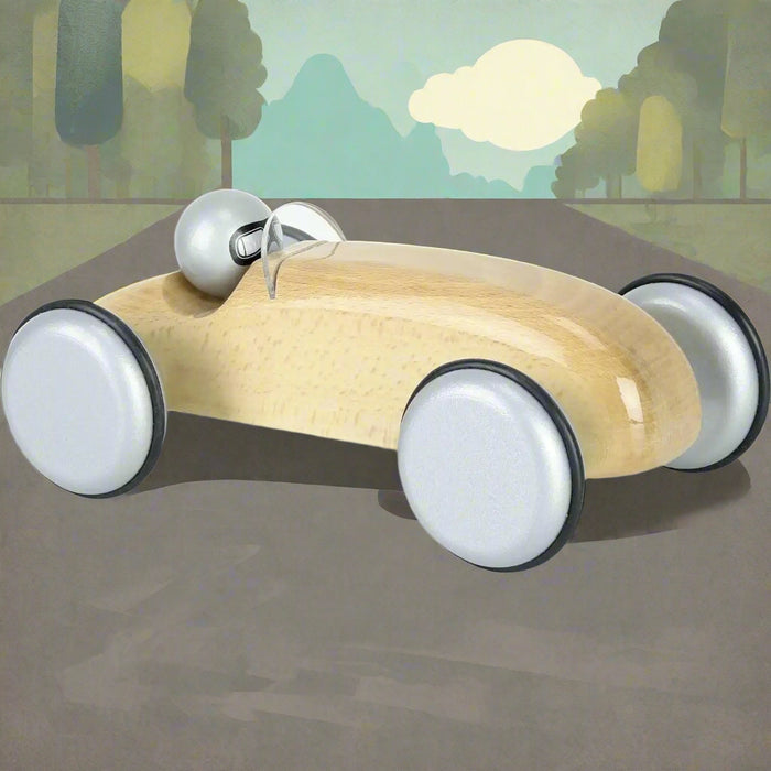 Speedster Car in Natural - Little and Giant Explorers Vilac