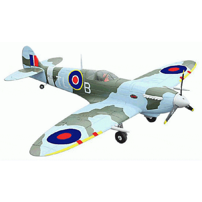 Spitfire V2 4CH Radio Controlled RC Plane RTF 2.4G - Little and Giant Explorers Dynam