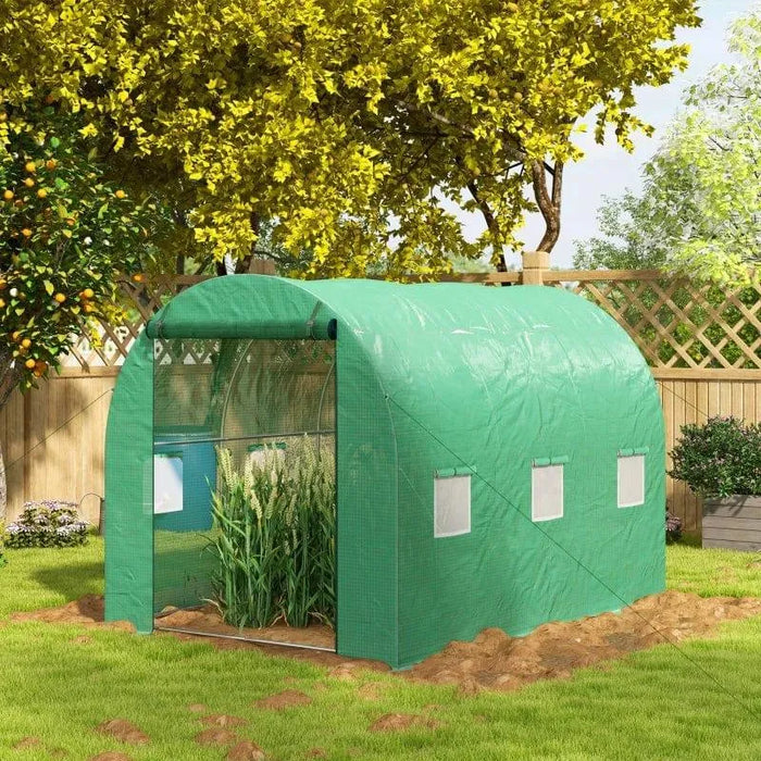 Sprinkler System Polytunnel Greenhouse 3 x 2(m) - Little and Giant Explorers Outsunny