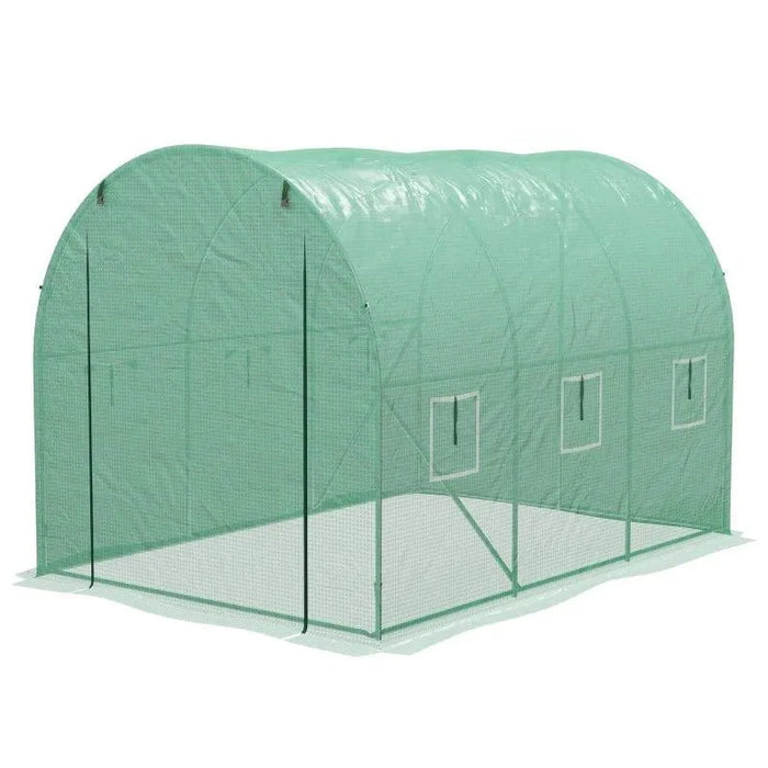 Sprinkler System Polytunnel Greenhouse 3 x 2(m) - Little and Giant Explorers Outsunny