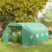 Sprinkler System Polytunnel Greenhouse 4 x 3(m) - Little and Giant Explorers Outsunny