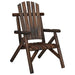 Spruce Garden Chair in Solid Wood - Little and Giant Explorers vidaXL