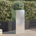 Planter in Silver (32 x 29 x 75cm) - Little and Giant Explorers vidaXL