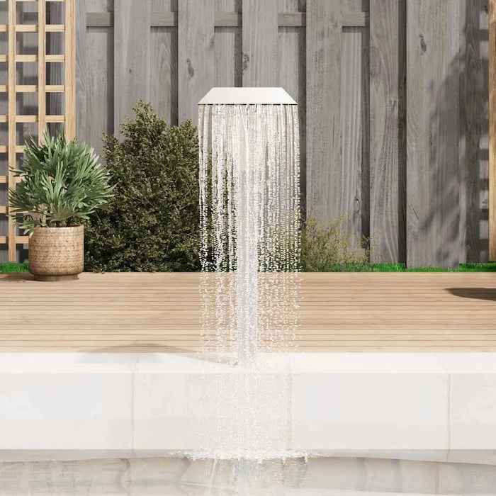 Stainless Steel Pool Fountain – 90cm Water Feature | SS 304 Steel - Pond and Pool VIDAXL - Little and Giant Explorers vidaXL