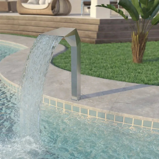 Stainless Steel Pool Fountain in Silver - Little and Giant Explorers vidaXL