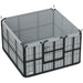 Steel Dog Whelping Box with Washable Pee Pad (102 x 102 x 60cm) - Little and Giant Explorers PawHut