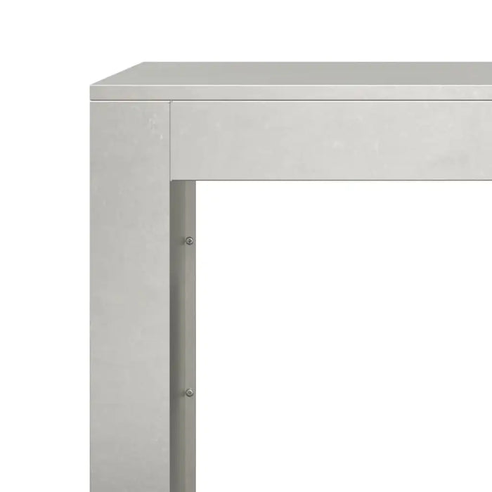 Steel Firewood Rack – Silver 60x40x60cm | Weather-Resistant Log Holder VIDAXL - Little and Giant Explorers vidaXL