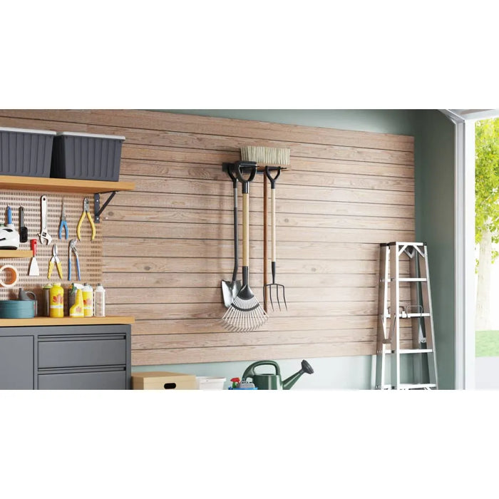 Steel Garden Tool Storage Rack – Wall Mounted | Powder-Coated Finish VIDAXL - Little and Giant Explorers vidaXL