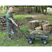 Steel Mesh Gardeners Cart in Green and Black - Little and Giant Explorers Draper Tools