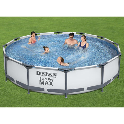 Steel Pro MAX Swimming Pool Set (366 x 76cm) - Little and Giant Explorers Bestway